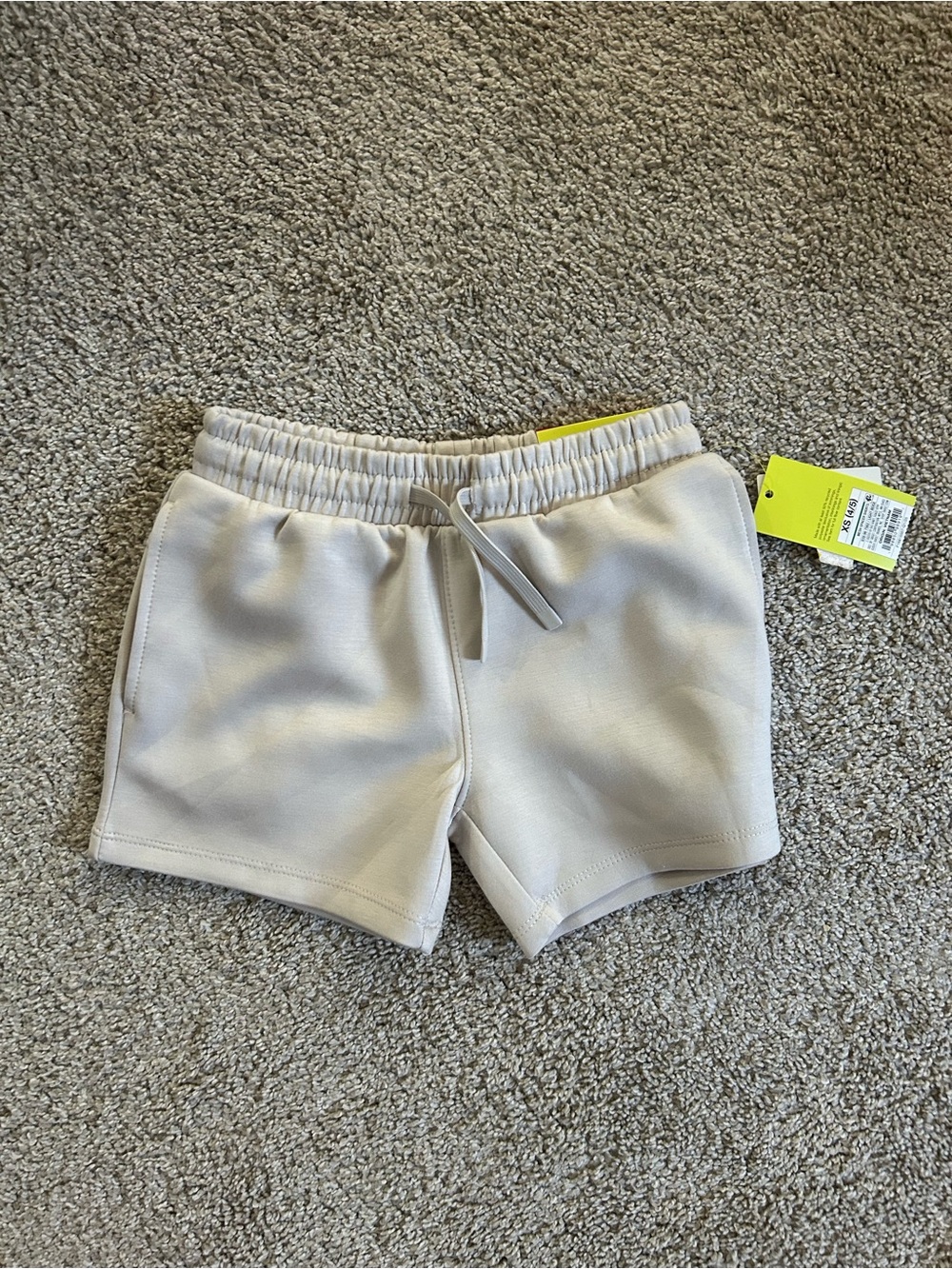 All in Motion XS (4/5) Beige Athletic Shorts NWT